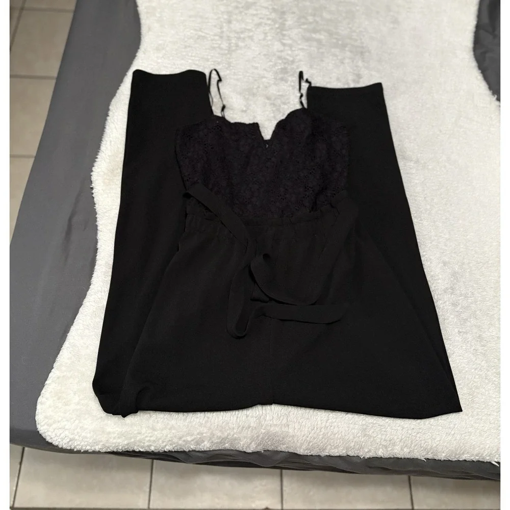 New‎ Calvin Klein Women's Black Jumpsuit Tank Size 10
